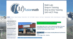 Desktop Screenshot of fusionmath.com